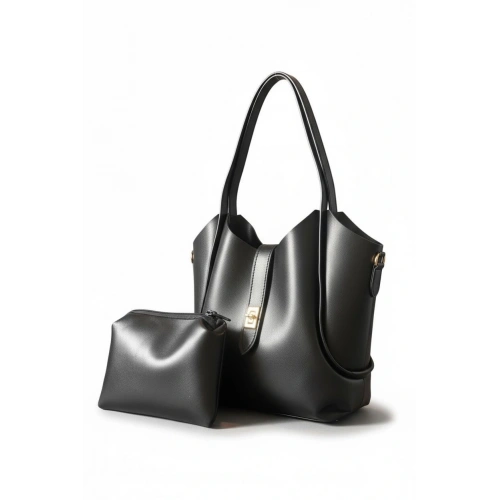Kadın Siyah Günlük Omuz Çantası