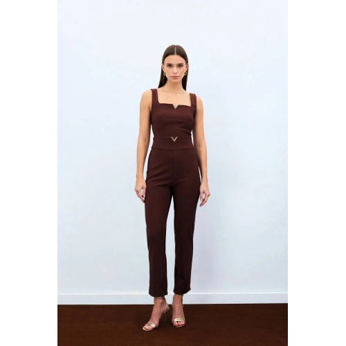 Kadın KahverengiKalın Askılı Büstiyer