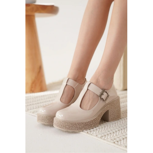 Mathilda Kadın Bej Rugan Günlük Ayakkabı