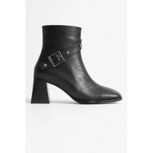 Vera Kadın Siyah Topuklu Bot