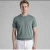 Erkek Su Yeşili Bisiklet Yakalı Triko Tshirt