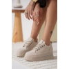 Alice Kadın Bej Gizli Topuklu Sneaker