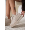 Alice Kadın Bej Gizli Topuklu Sneaker