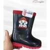Çocuk Figürlü Siyah Yağmur Botu