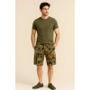 Erkek Kamuflaj Cepli Şort