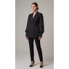 Kadın Kolları Şifon İnce Blazer Ceket