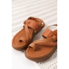 Taba Hakiki Deri Sandalet TR31MY64C