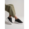 Liza Kadın Şık Günlük Siyah Sneaker
