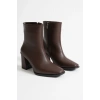 Muso Kadın Acı Kahve Topuklu Bot