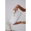 Nova Kadın Gold Detaylı Beyaz Sneaker