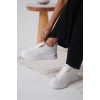 Nova Kadın Gold Detaylı Beyaz Sneaker