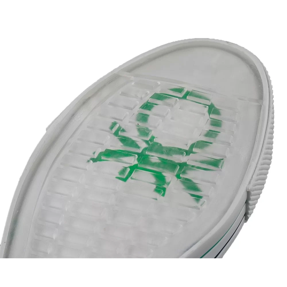 Benetton Kadın Spor Ayakkabı Beyaz Deri