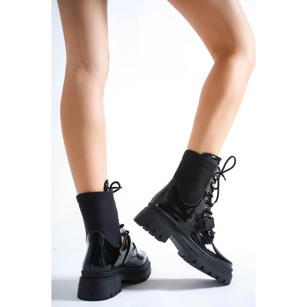 Kadın Rugan Kemer Detaylı Bot