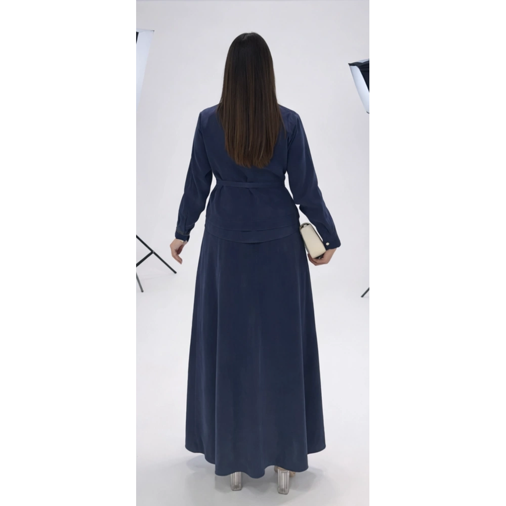 Kadın Lacivert İkili Takım