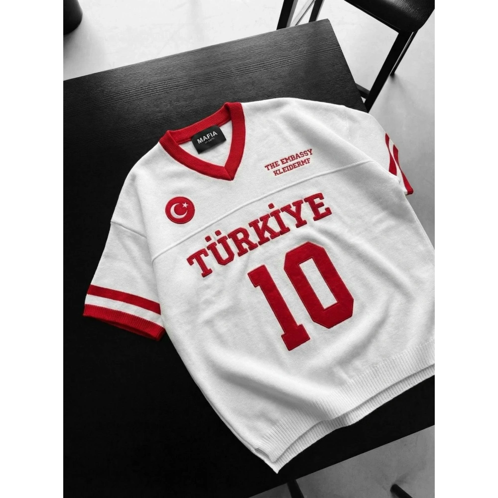 Erkek V Yakalı Triko Tshirt