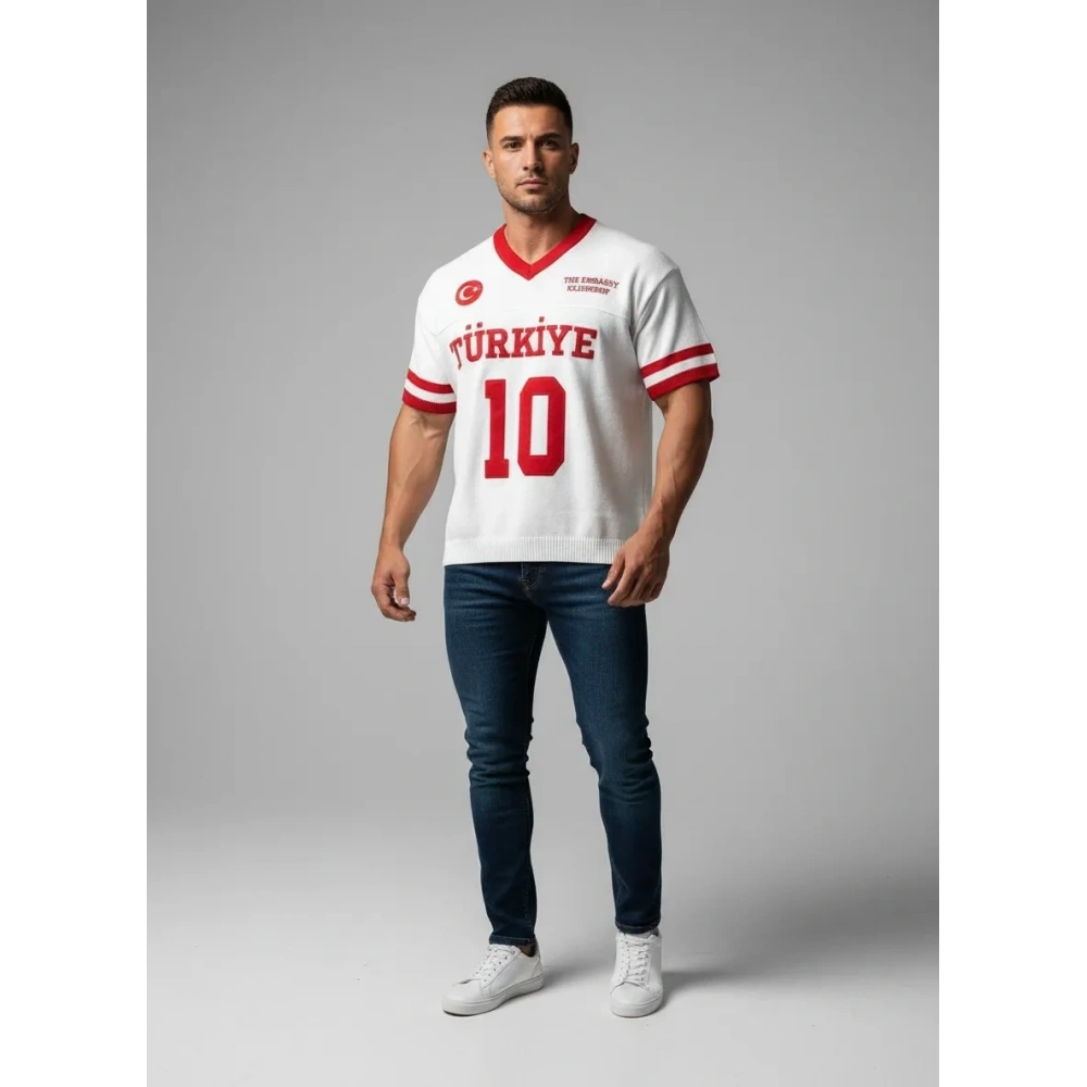 Erkek V Yakalı Triko Tshirt