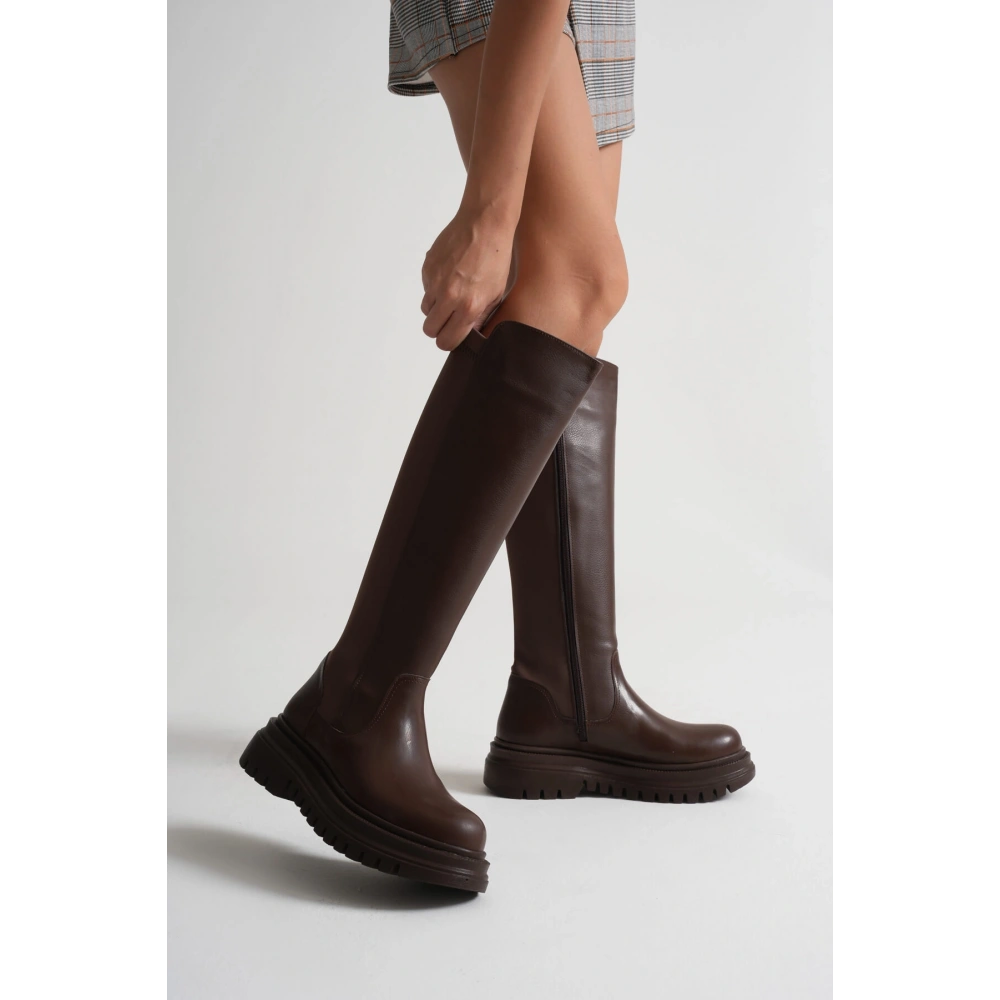 Agni Kadın Günlük Acı Kahve Çizme