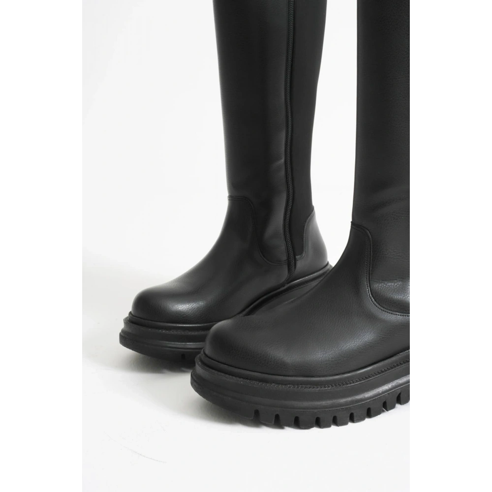 Agni Kadın Günlük Siyah Çizme