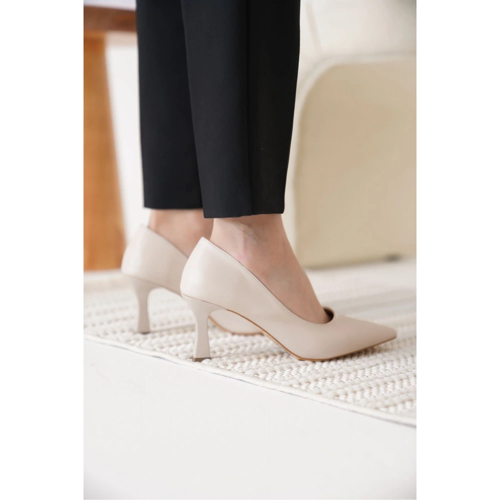 Kadın Bej Stiletto TR12MS06D