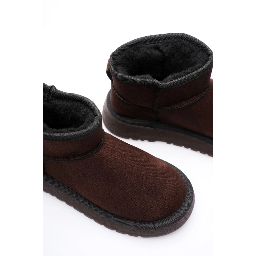 Kadın Acı Kahve Kışlık Kürklü Bot TR14MK03E