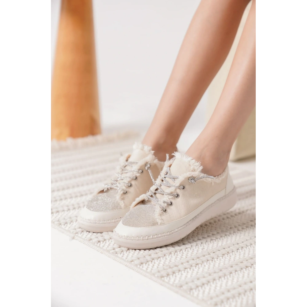 Bej Kadın Günlük Ayakkabı TR19MS01B