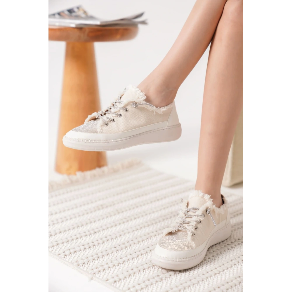 Bej Kadın Günlük Ayakkabı TR19MS01B