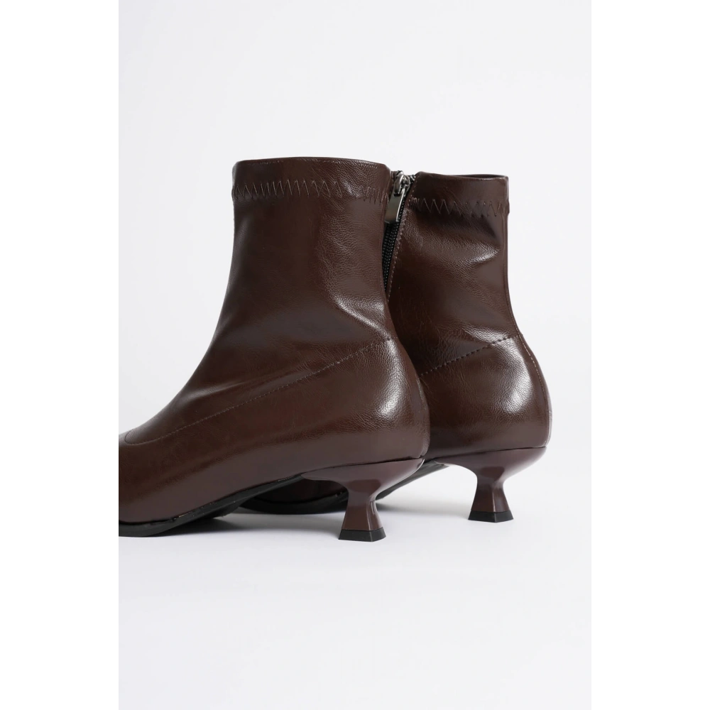 Ariana Kadın Acı Kahve Topuklu Bot