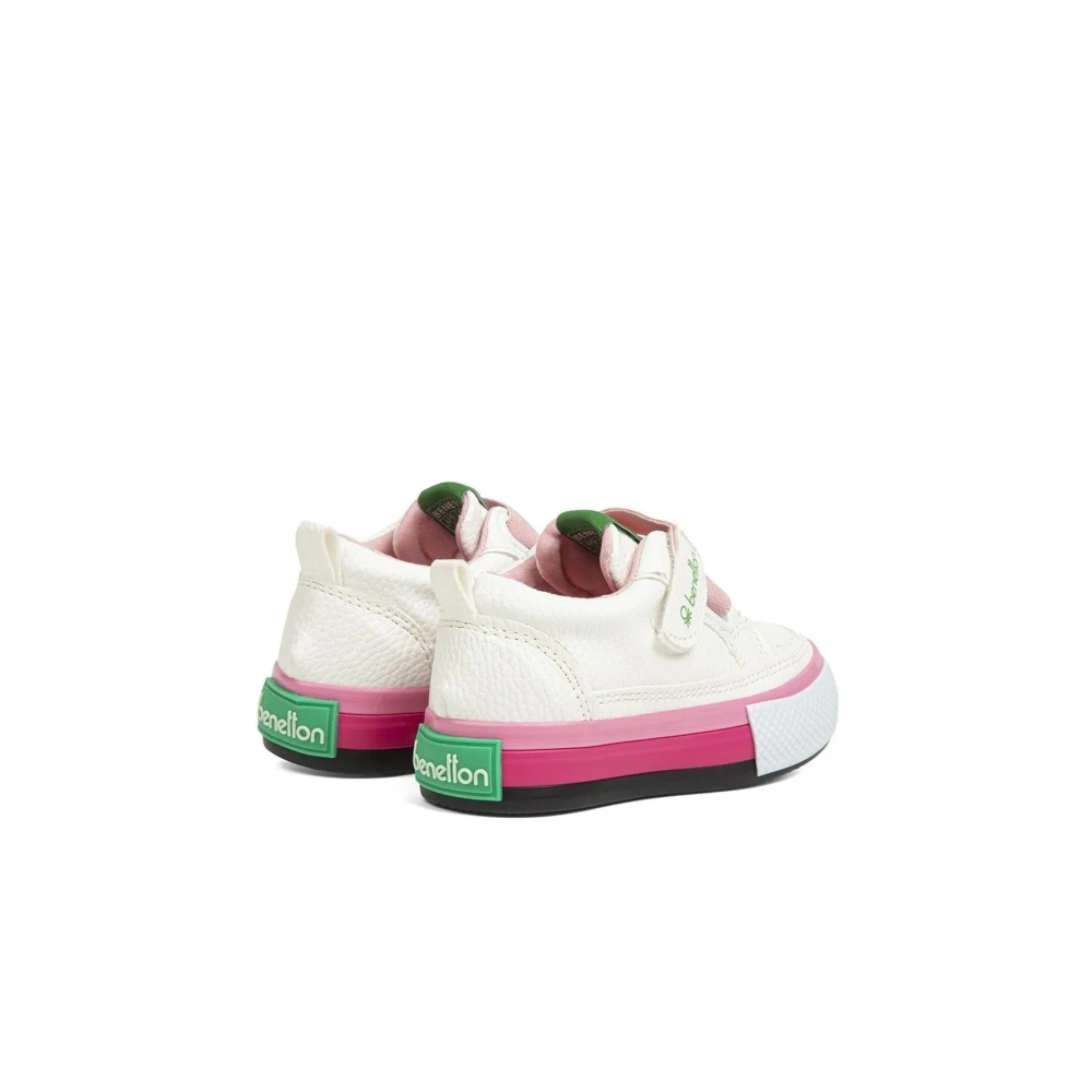 Benetton Beyaz Pembe- Çocuk Spor Ayakkabı