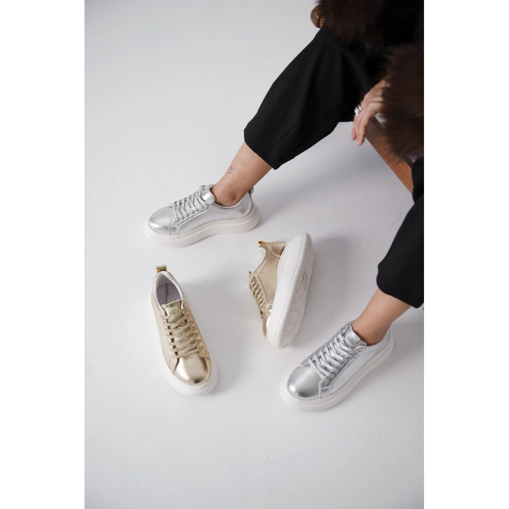 Dina Gümüş Kadın Sneaker