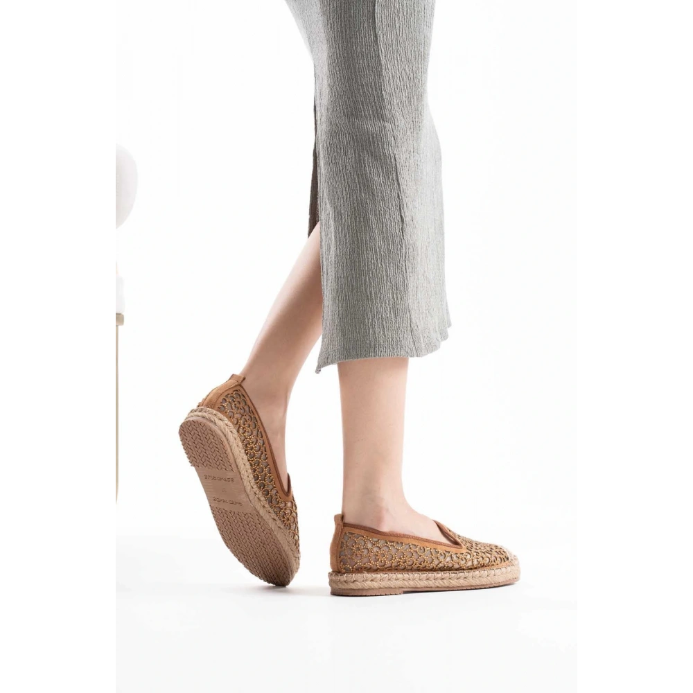 Dune Kadın Taba Espadril Ayakkabı