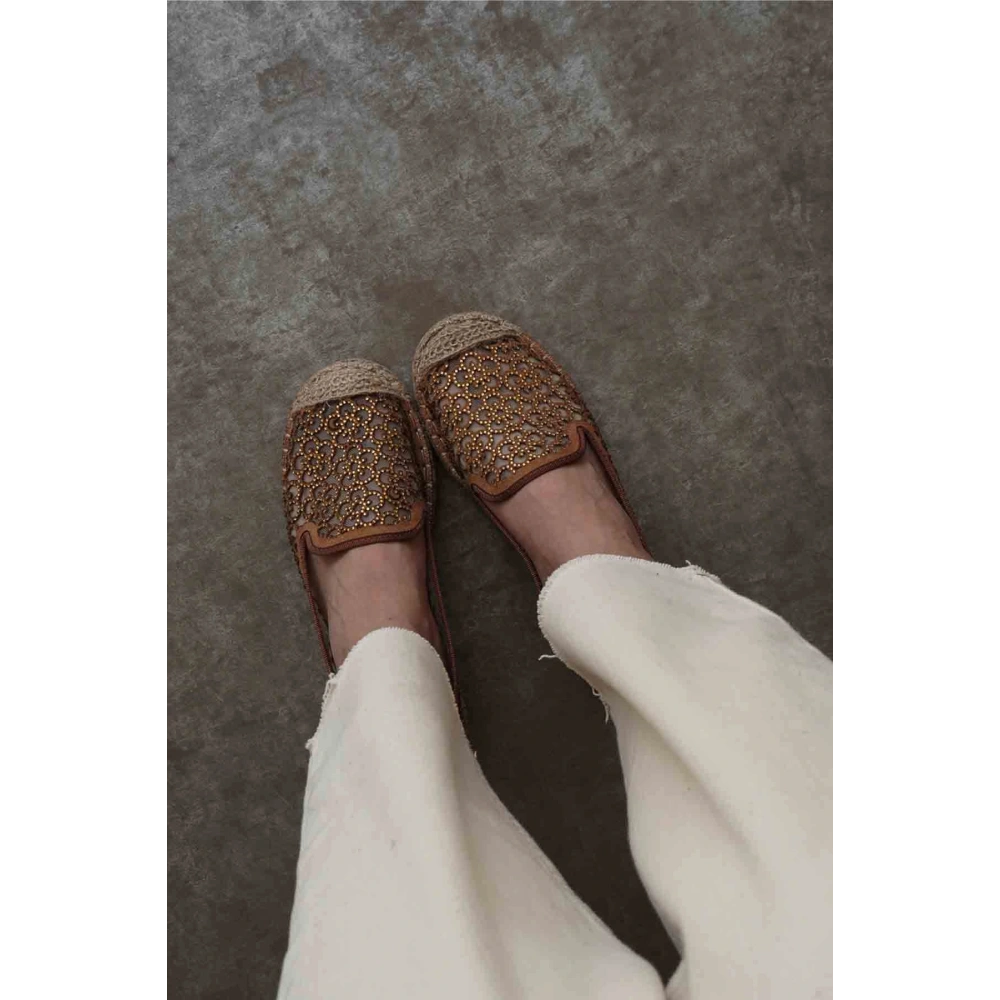 Dune Kadın Taba Espadril Ayakkabı