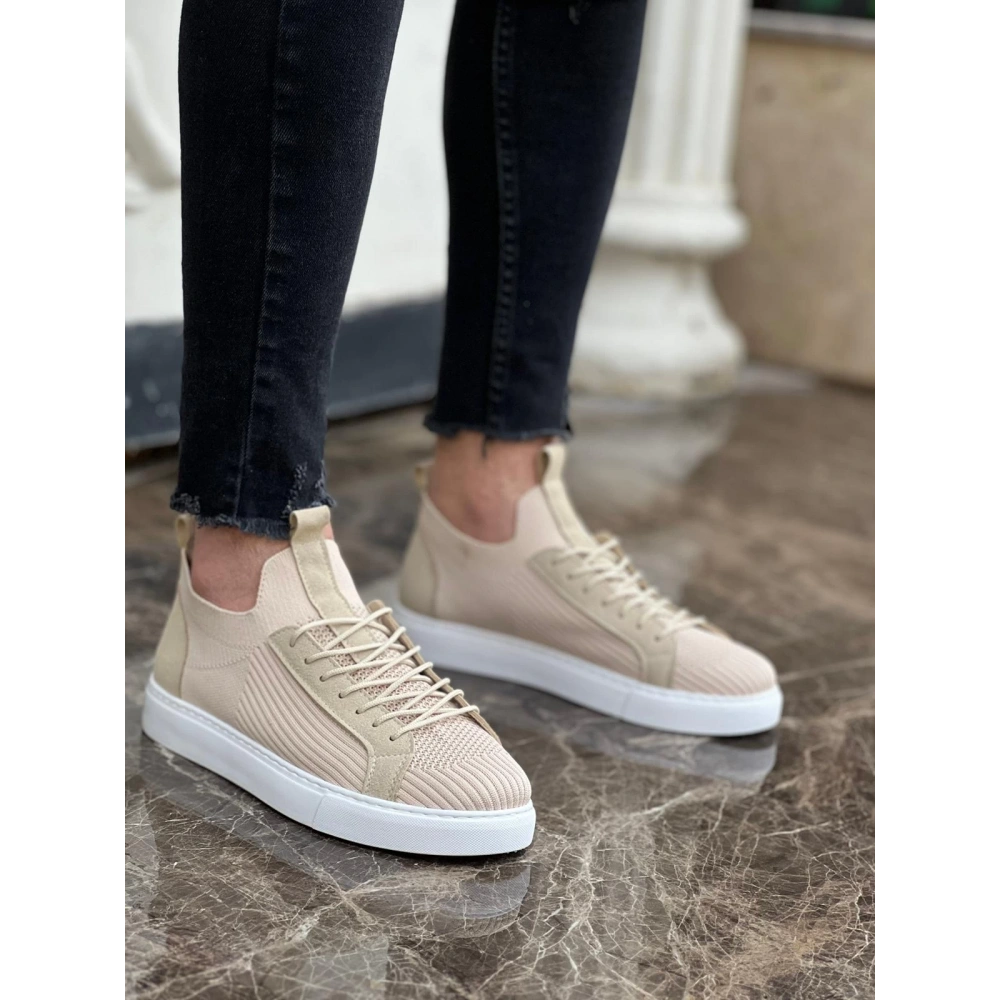 Erkek Günlük Ten Rengi Ayakkabı