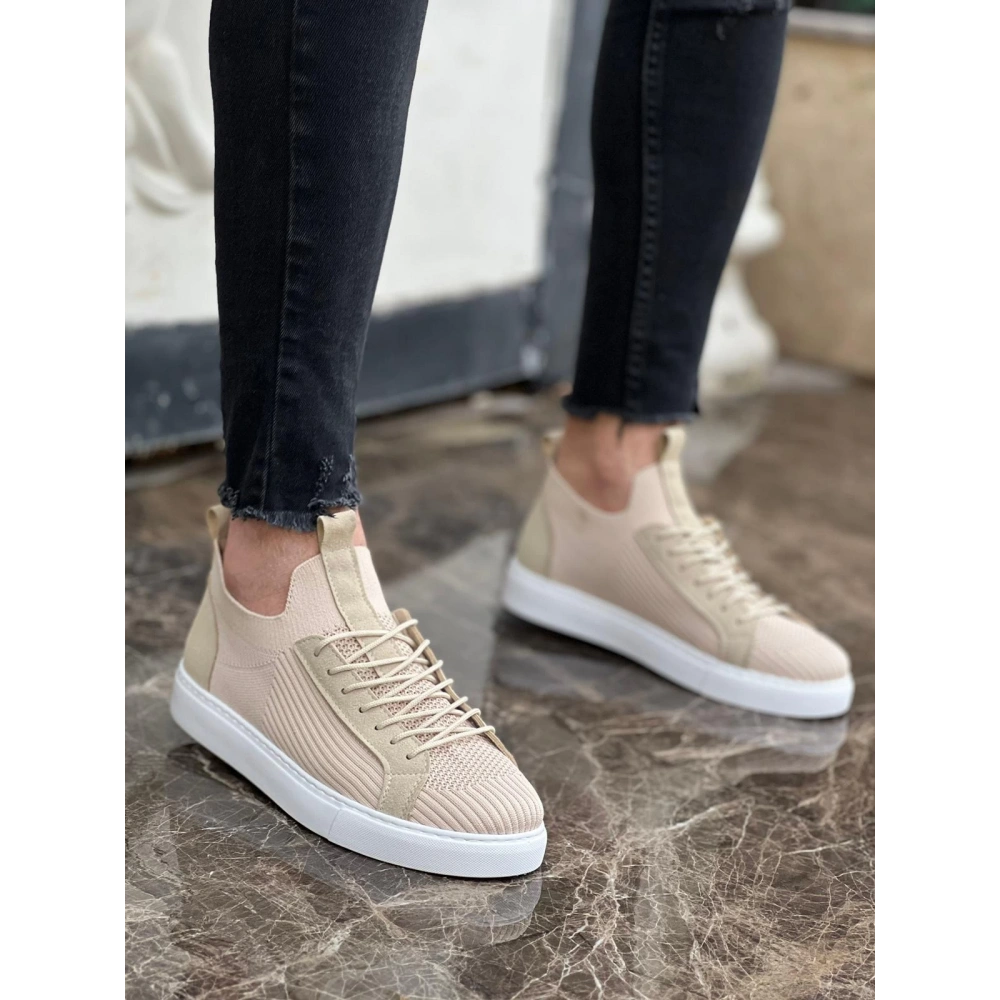 Erkek Günlük Ten Rengi Ayakkabı