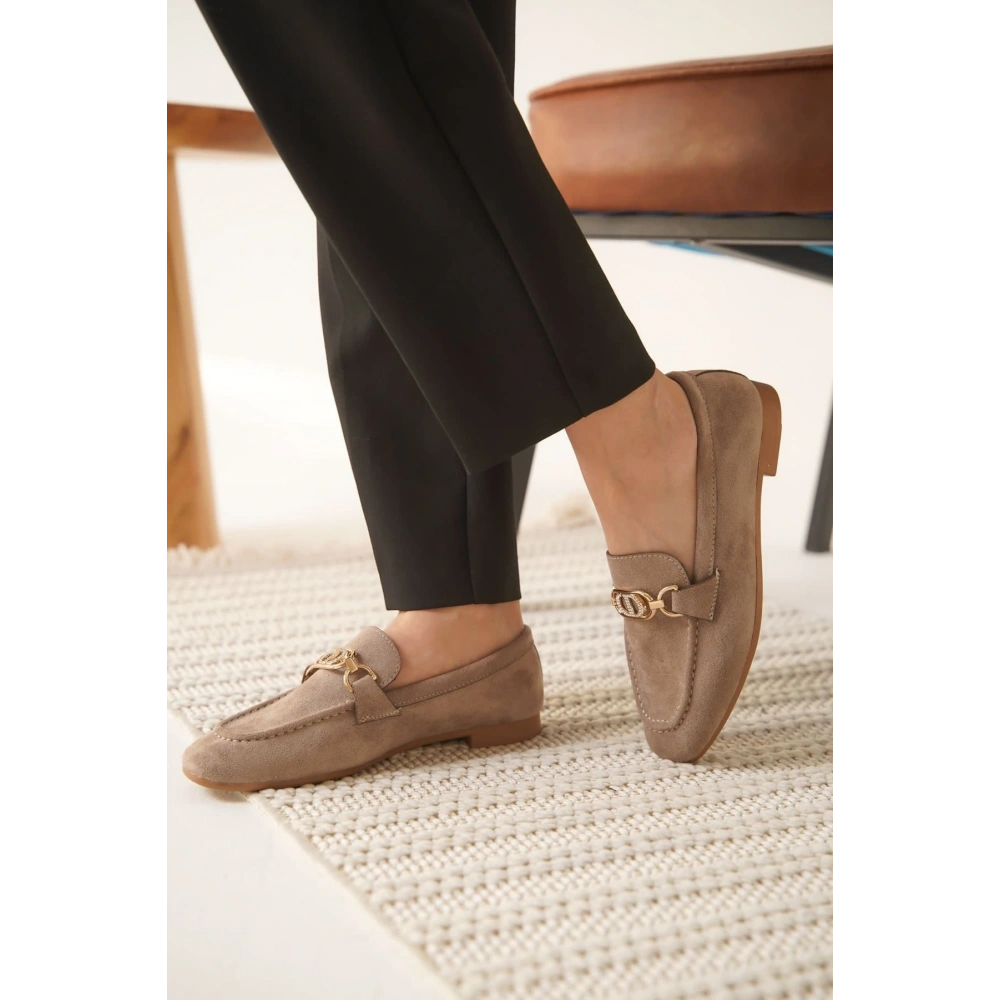 Hera Kadın Süet Vizon Günlük Ayakkabı