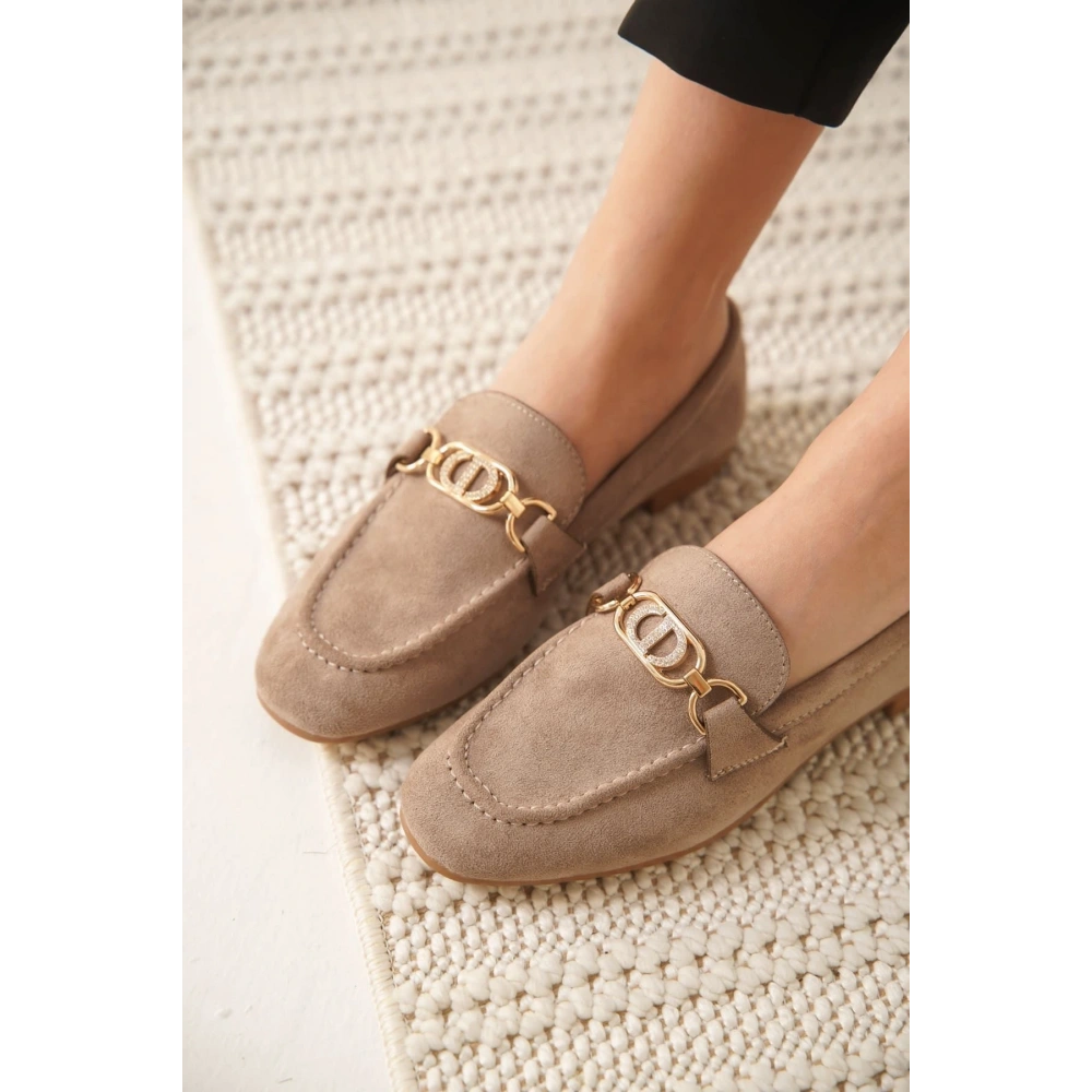 Hera Kadın Süet Vizon Günlük Ayakkabı