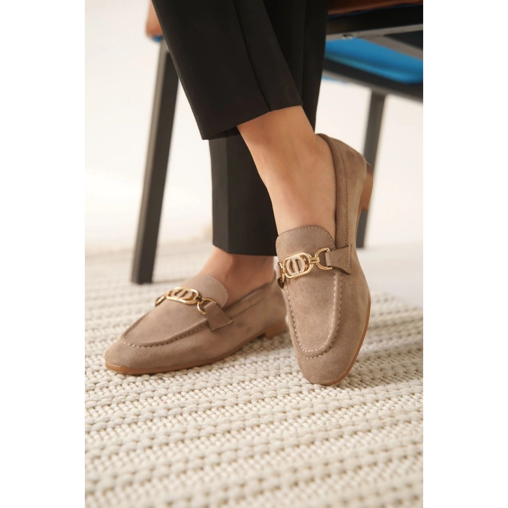 Hera Kadın Süet Vizon Günlük Ayakkabı