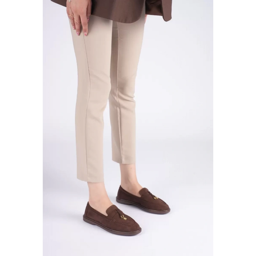 Kadın Acı Kahve Günlük Süet Ayakkabı TR27MS10D