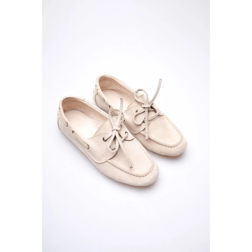 Kadın Bej Günlük Süet Ayakkabı TR27MS06B