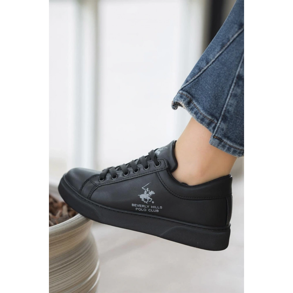 Kadın Beverly Hills Polo Club Siyah Sneaker Ayakkabı