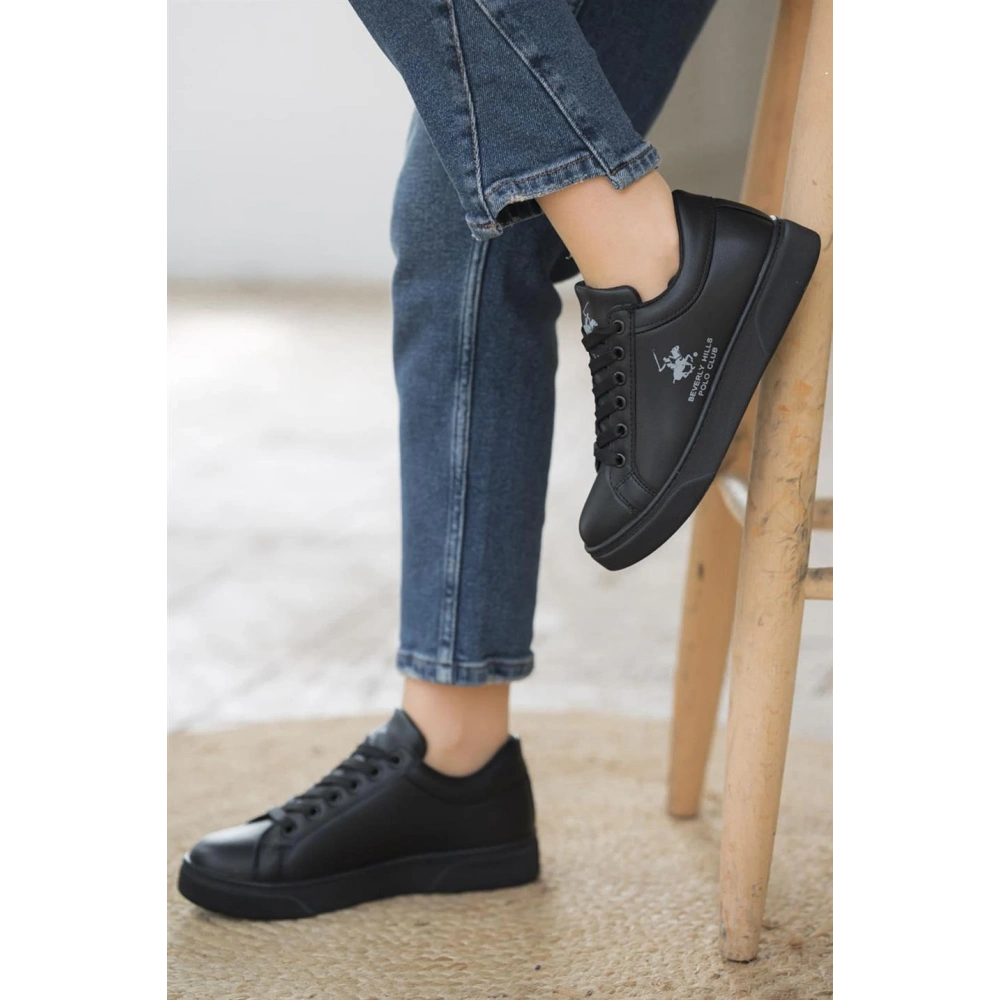 Kadın Beverly Hills Polo Club Siyah Sneaker Ayakkabı
