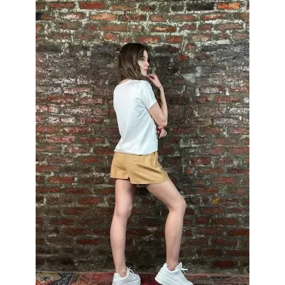 Kadın Beyaz Yazılı Tshirt