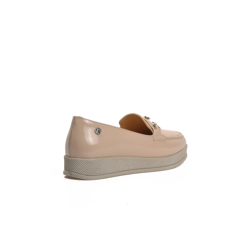 Kadın Pierre Cardin Bej Kırışık Kadın Günlük Ayakkabı