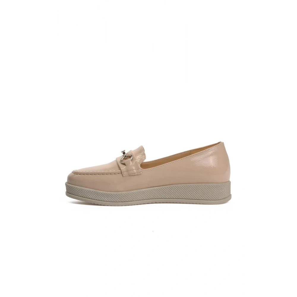 Kadın Pierre Cardin Bej Kırışık Kadın Günlük Ayakkabı