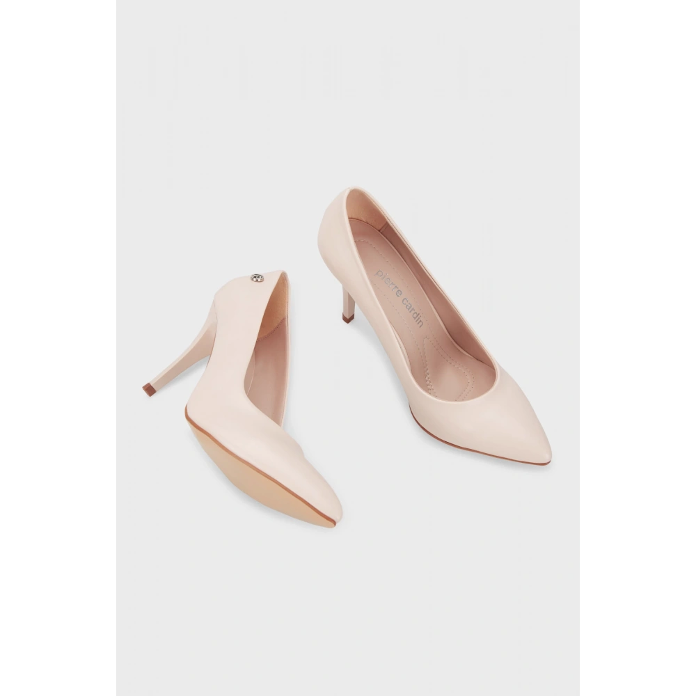 Kadın Pierre Cardin Bej Stilletto Ayakkabı