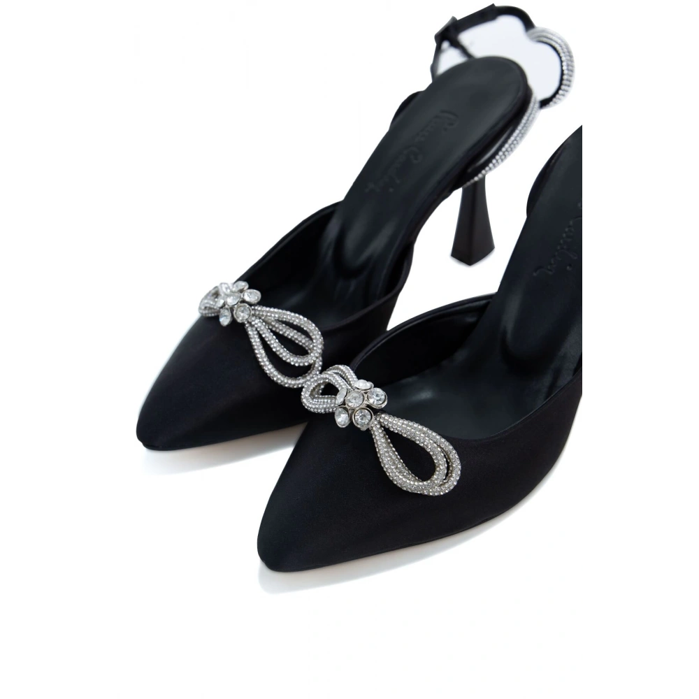 Kadın Pierre Cardin Siyah Taşlı Ayakkabı