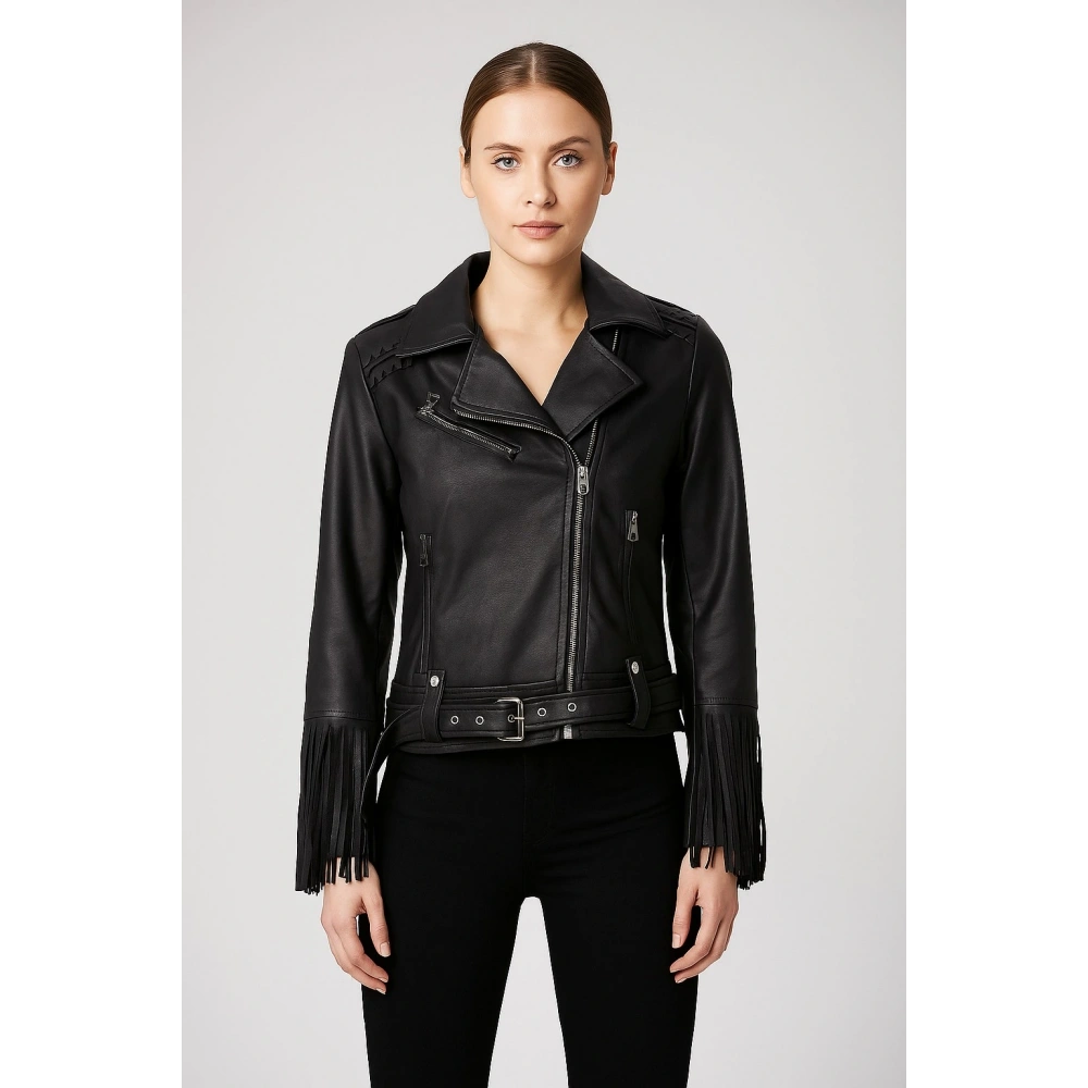 Kadın Püsküllü  Ceket