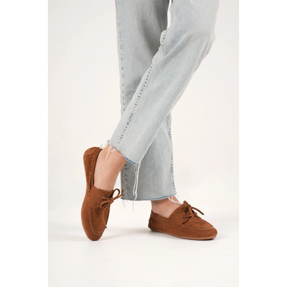 Kadın Taba Günlük Süet Ayakkabı TR27MS06C