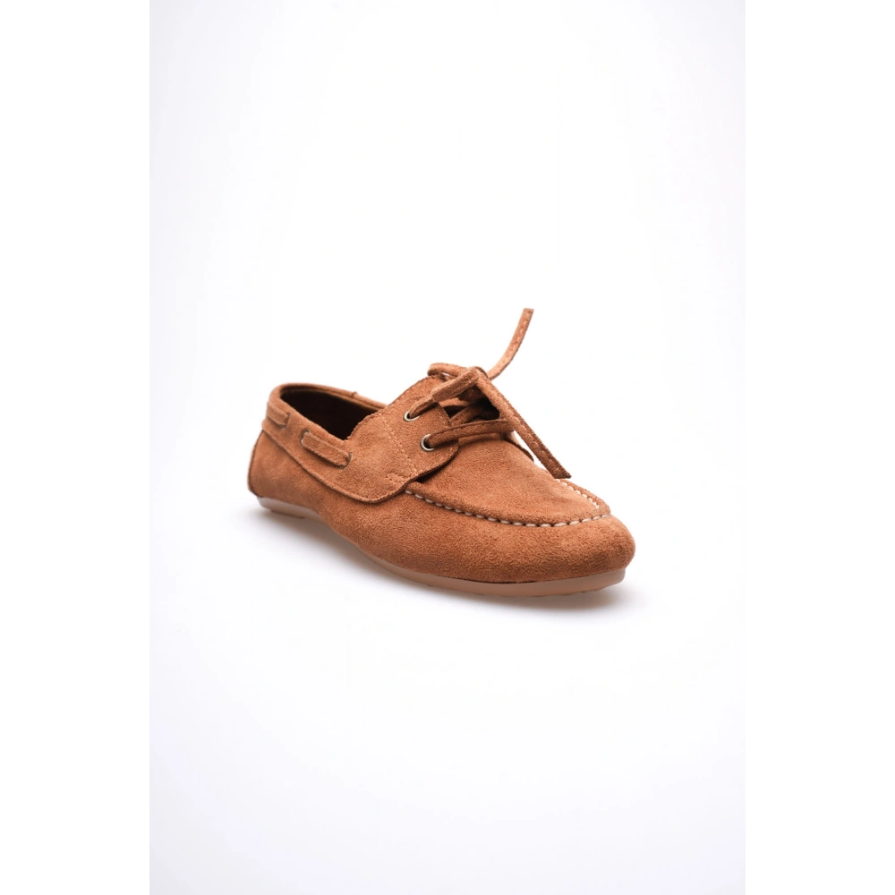 Kadın Taba Günlük Süet Ayakkabı TR27MS06C