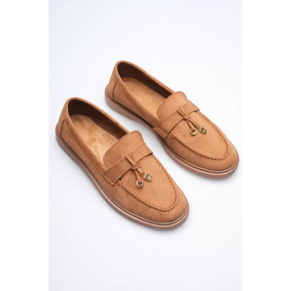 Kadın Taba Günlük Süet Ayakkabı TR27MS10C