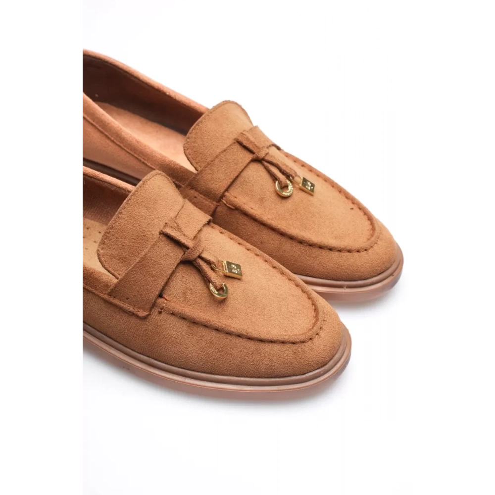 Kadın Taba Günlük Süet Ayakkabı TR27MS10C